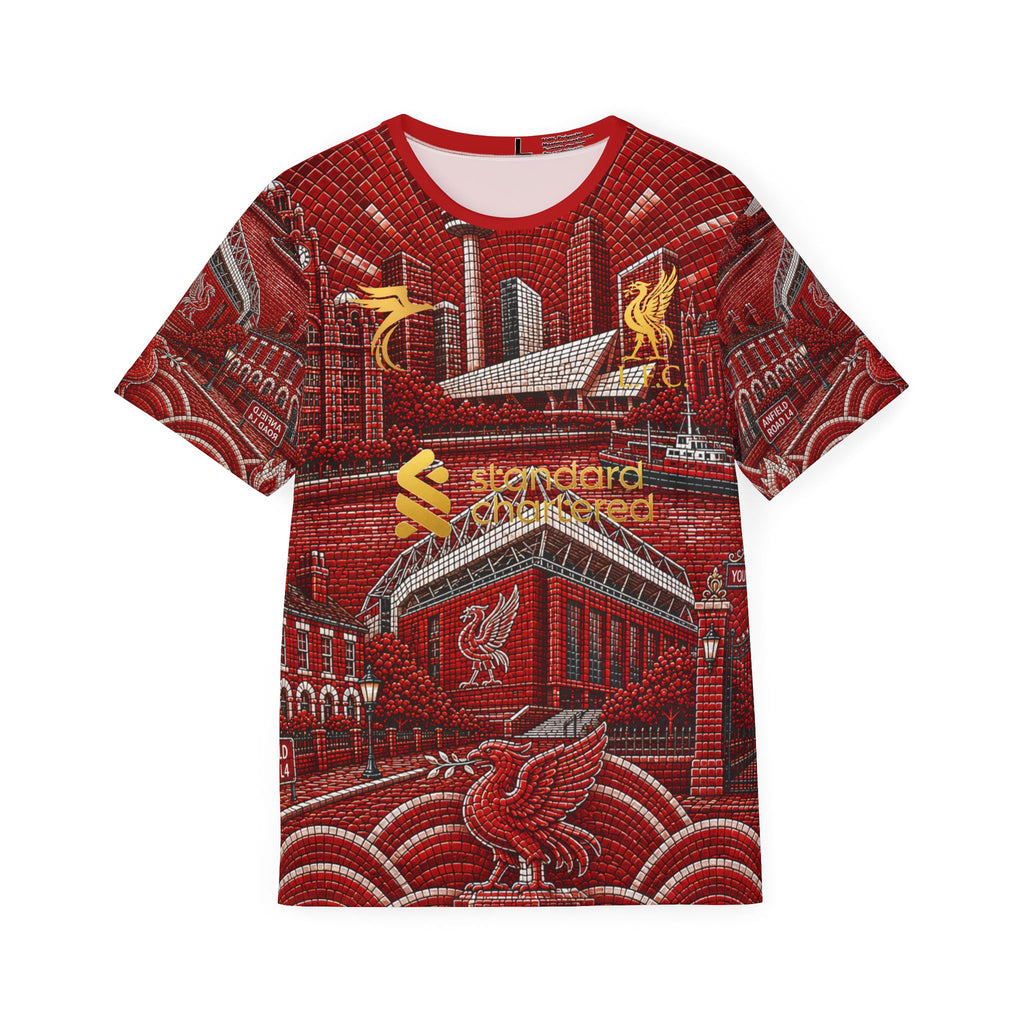Liverpool Fan Jersey — Personalized "Mac Allister 10" Red Soccer Shirt (All-Over Print)