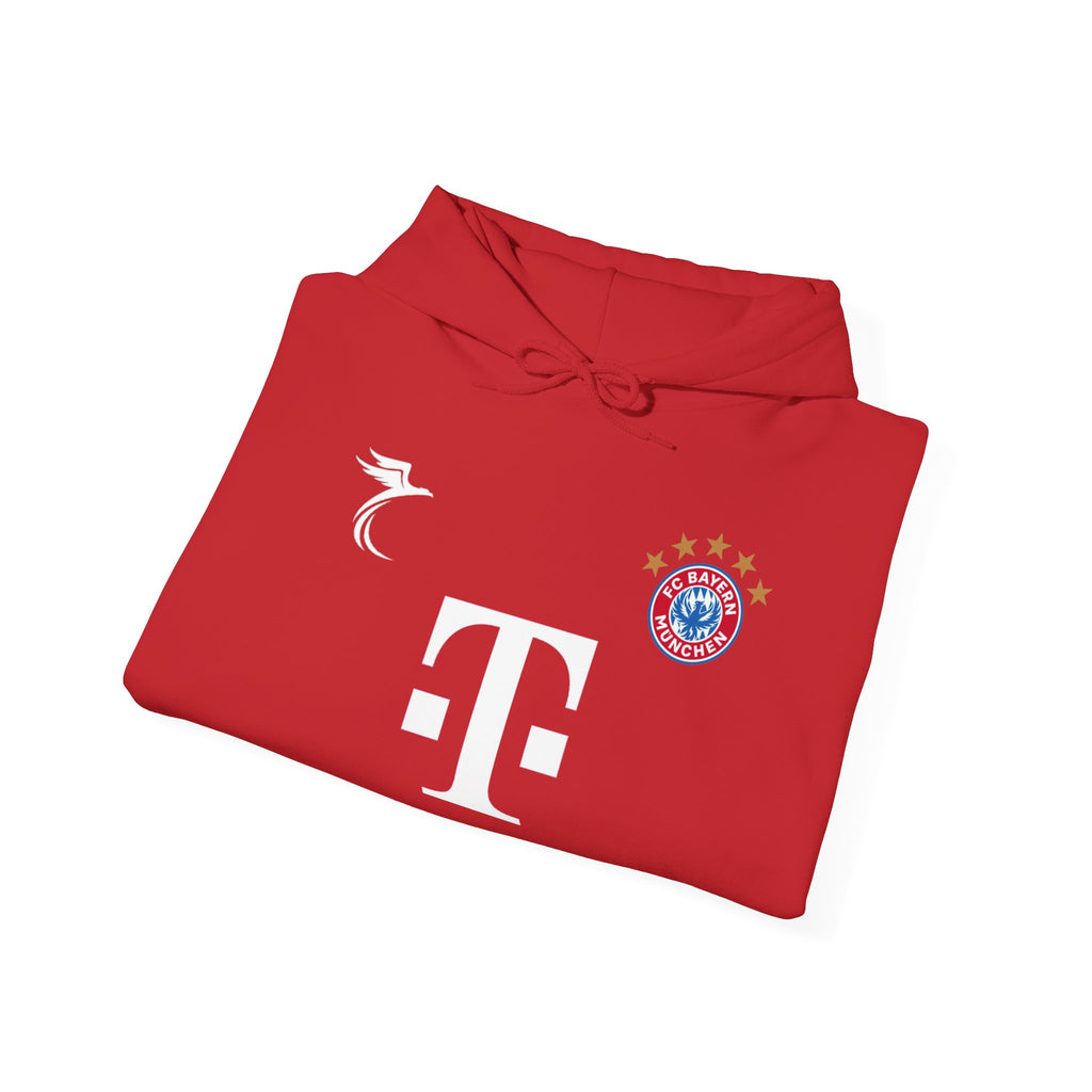 Bayern Munich Logo Hoodie | Olise 17 Soccer Jersey Hoodie