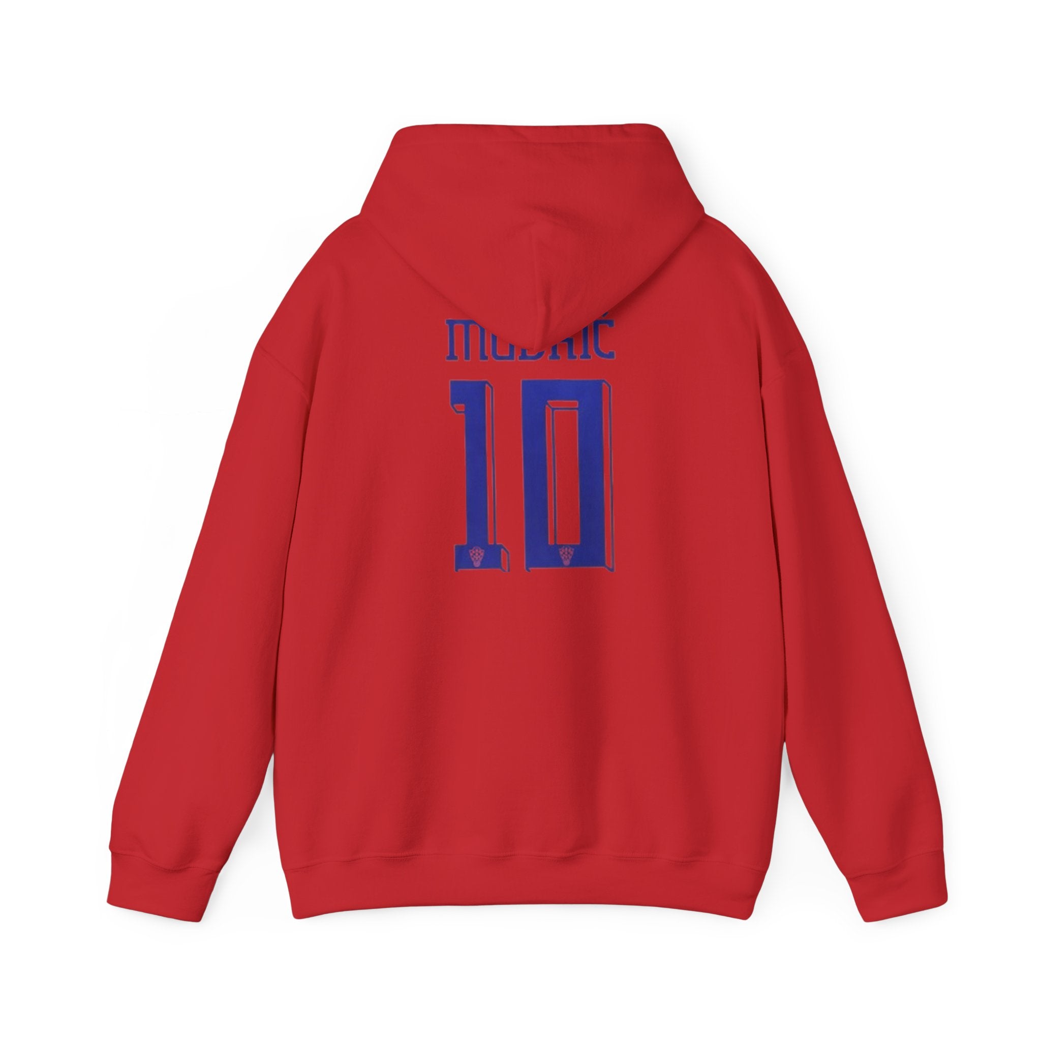 Soccer Jersey Hoodie – Modric ' Number 10 Crest Pullover