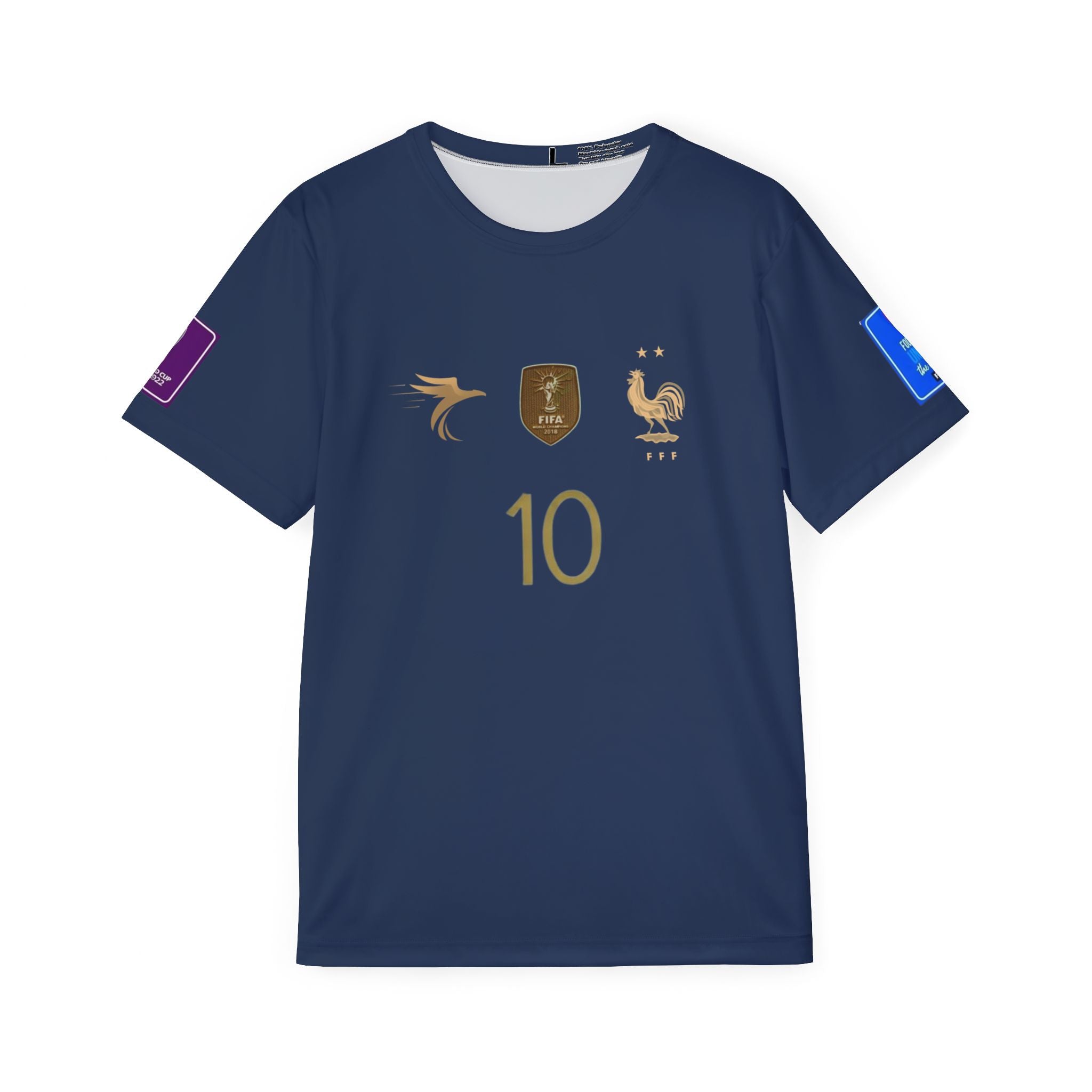 Soccer Jersey — Mbappé #10 2022 World Cup