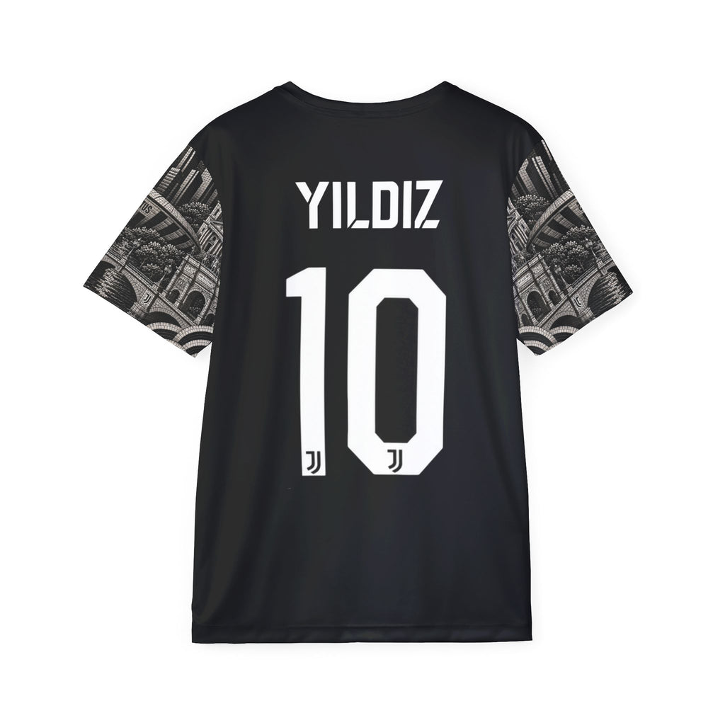 Juventus Inspired Men’s Sports Jersey — Custom 'YILDIZ 10' Soccer Tee