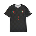Portugal B. Fernandes #8 Black Soccer Jersey — Men’s Football Shirt