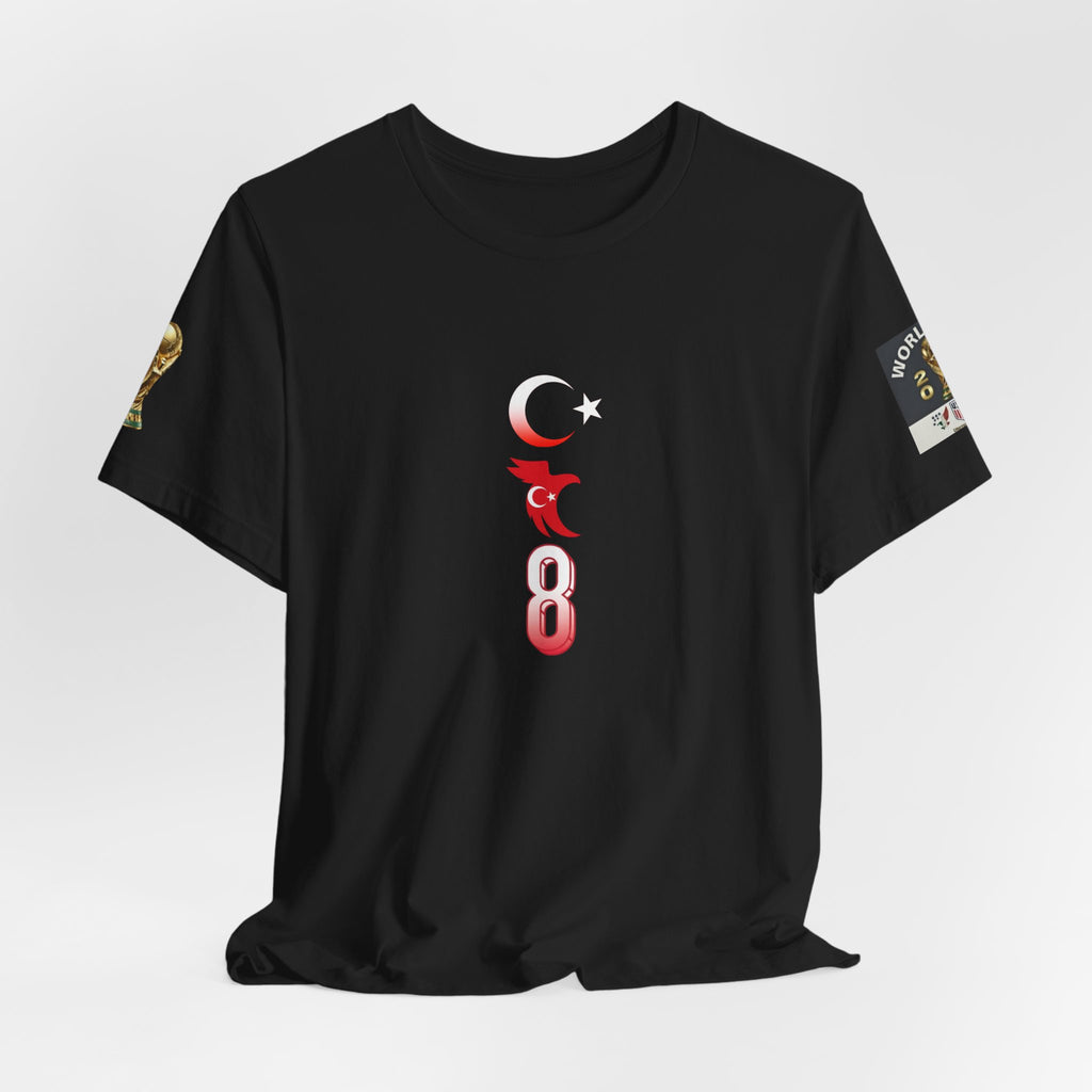 Turkish Arda Guler #15 jersey  Tee | Minimalist Flag T-Shirt