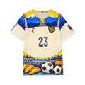 Soccer Jersey — Caicedo #23 Ecuador Mosaic All-Over Print