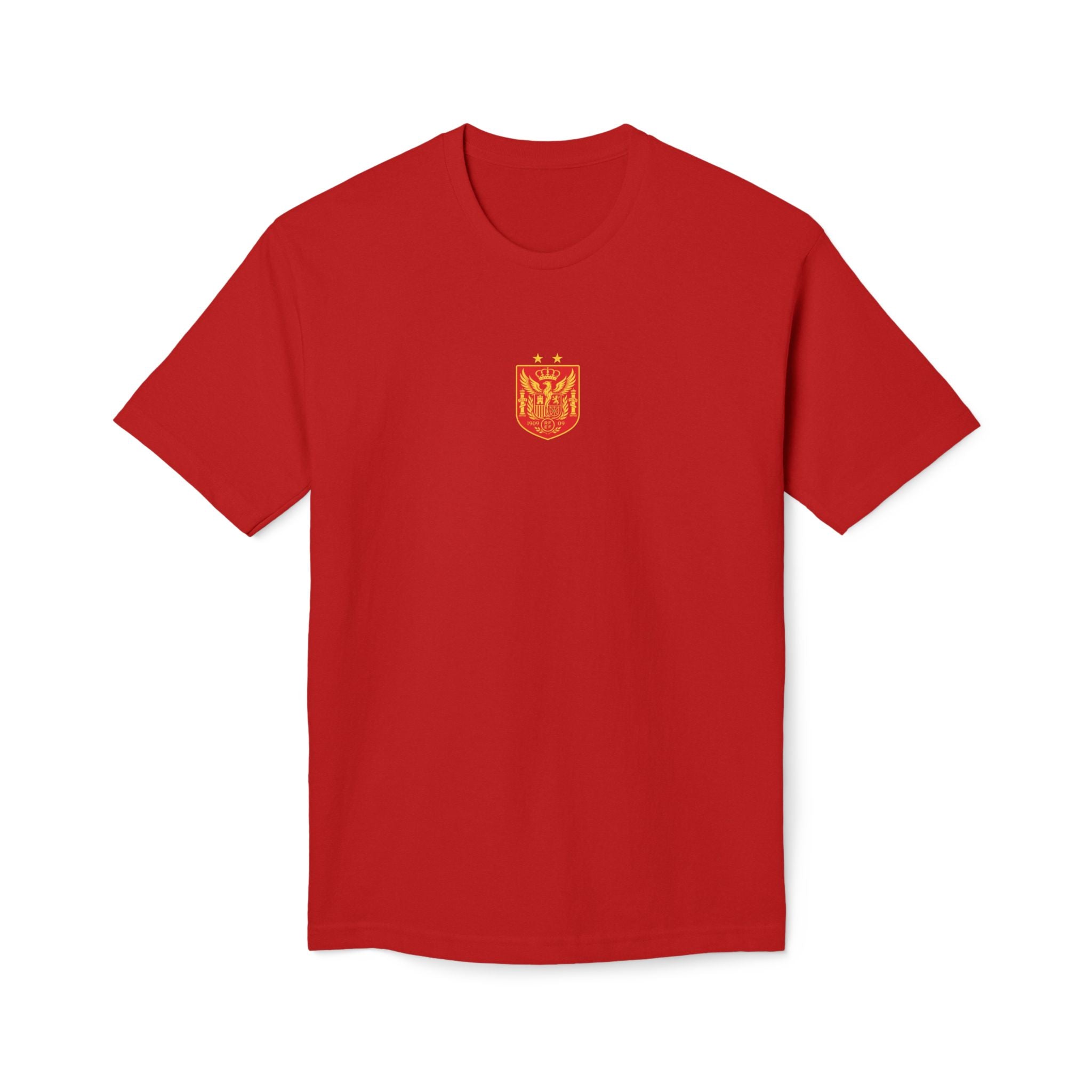 España Champions T-Shirt — La Furia Roja 2026 World Cup Victory Tee