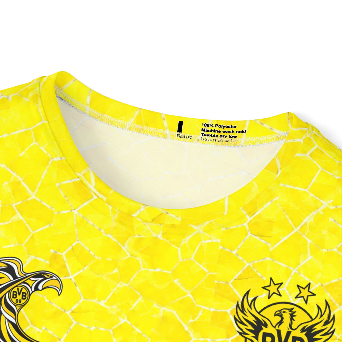 Lewandowski #9 Yellow Black Soccer Jersey — Men’s Football Team Shirt