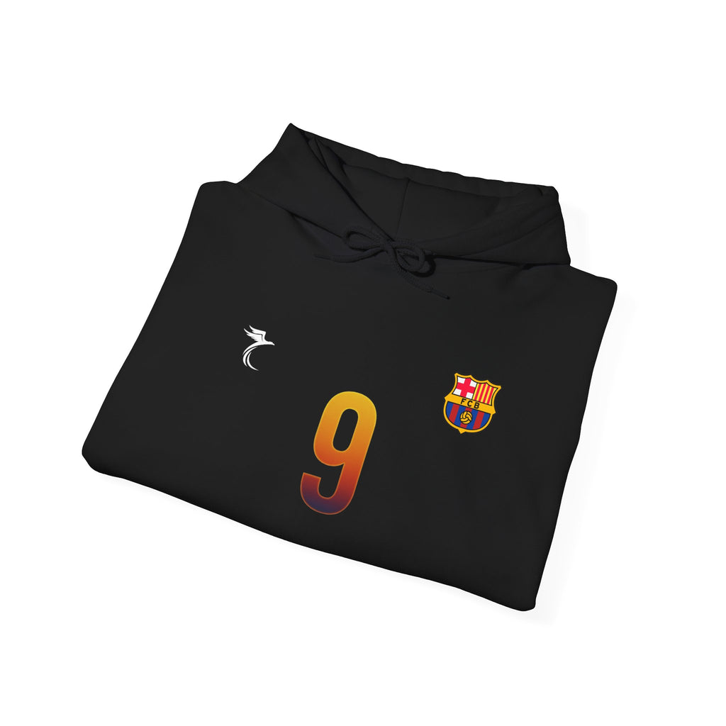 Farewell Lewandowski Number 9 Unisex Hoodie - Perfect for Sports Fans
