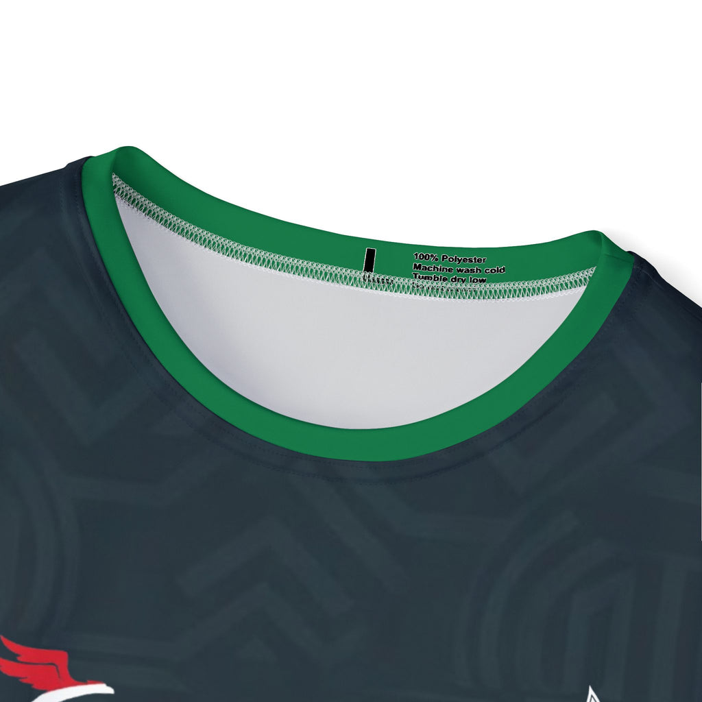 Custom Soccer Jersey – E. Álvarez #4 Dark Green Team Kit