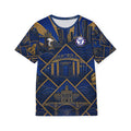 Men's Blue Soccer Jersey — 'Palmer 10' All-Over Print