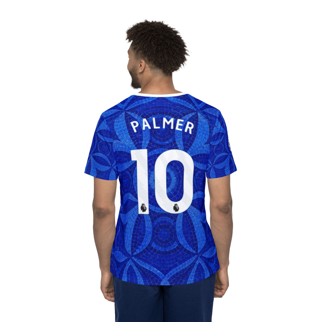 Soccer Jersey — Custom Blue Palmer #10 All-Over Print Fan Shirt