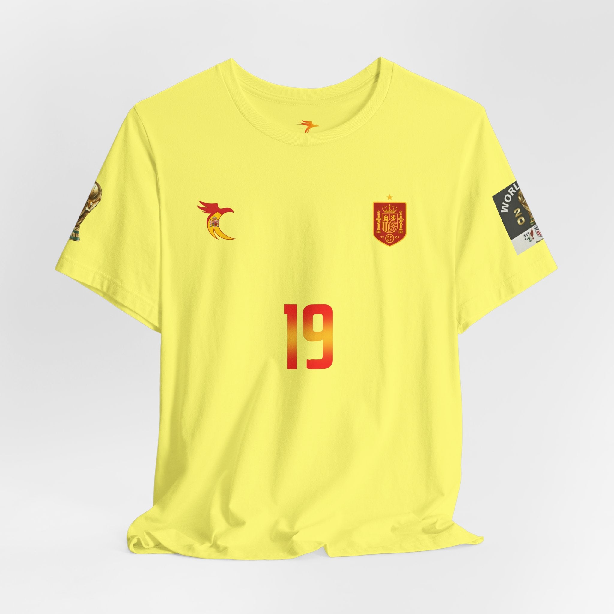 Lamine Yamal #19 World Cup Jersey Tee — Spain Football Fan Shirt