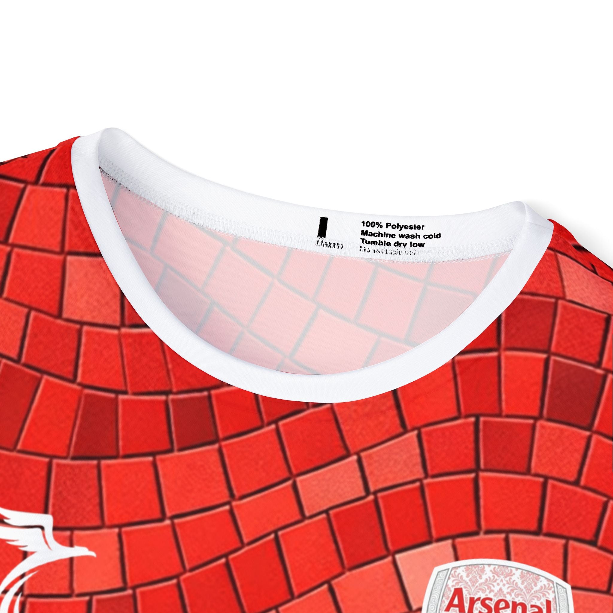 Red Arsenal Football Jersey — 'Saka 7' Men's Soccer Shirt