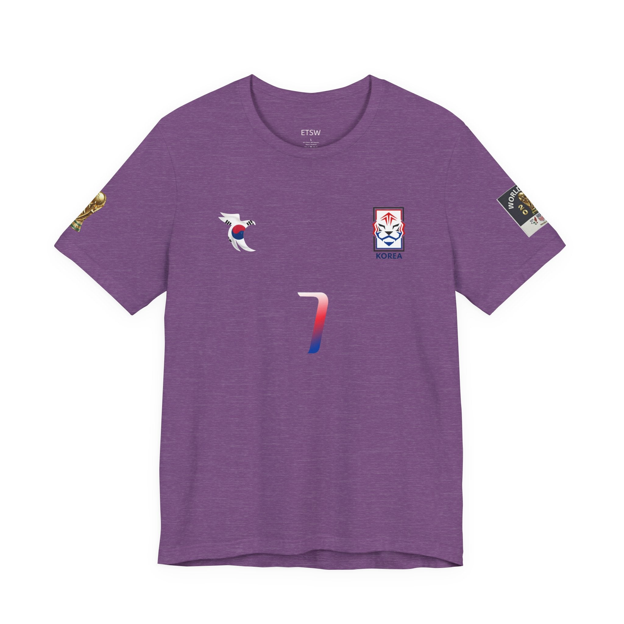 Son #7 South Korea World Cup Jersey Tee