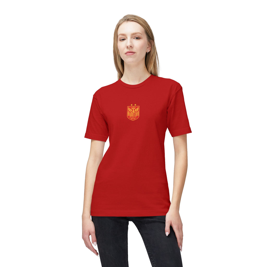 España Champions T-Shirt — La Furia Roja 2026 World Cup Victory Tee