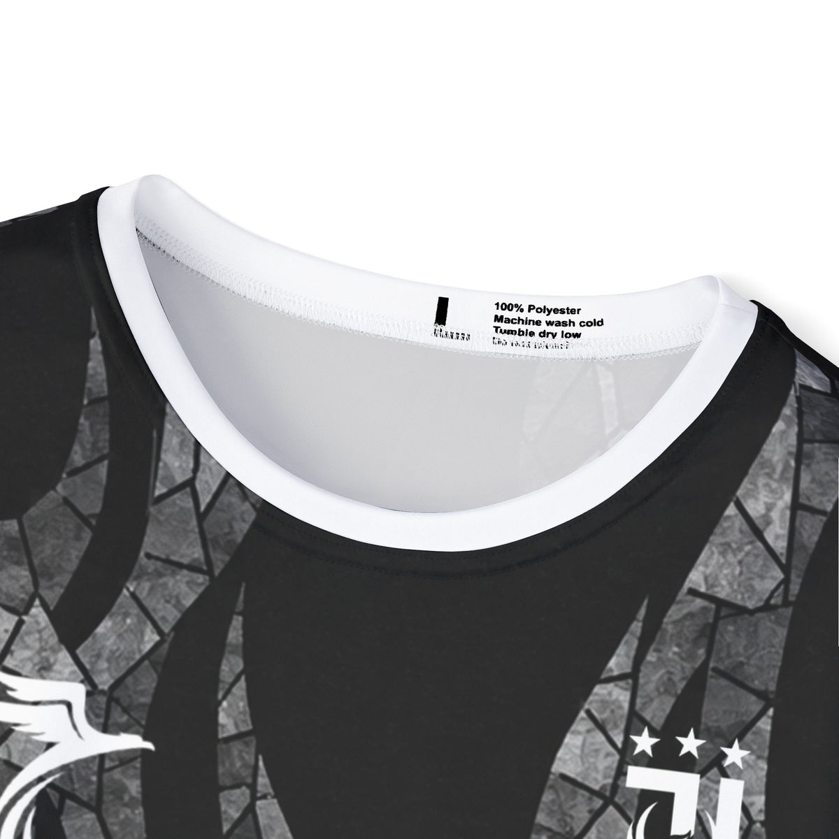 Juventus Black Flame Crew Jersey — Custom Yildez #10 All-Over Print