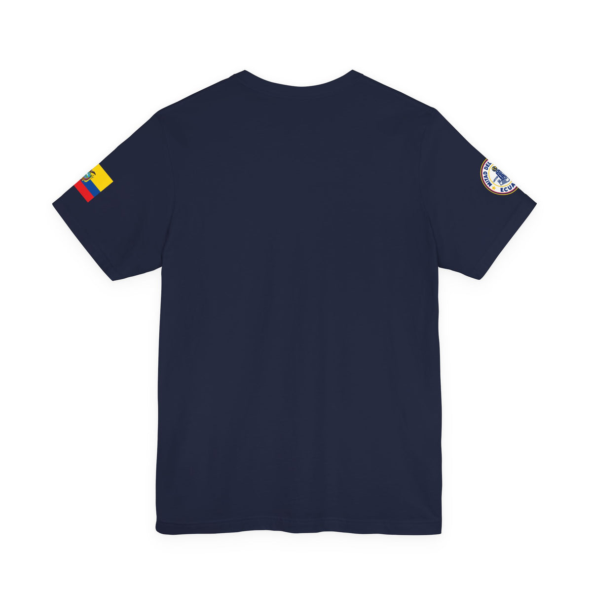 Custom Ecuador Flag Crest Jersey T-Shirt