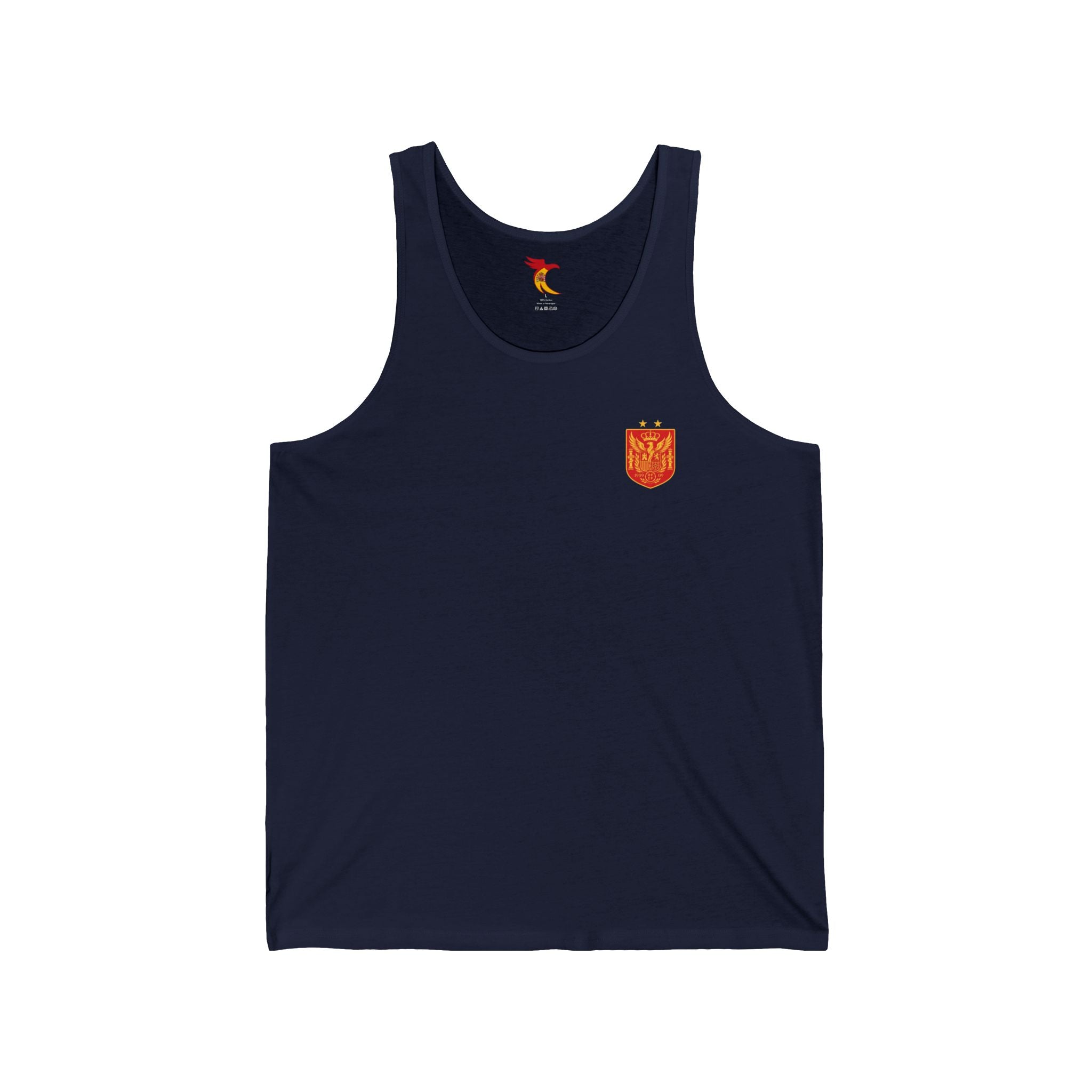España World Cup Champions Tank Top — La Feria Roja Soccer Jersey