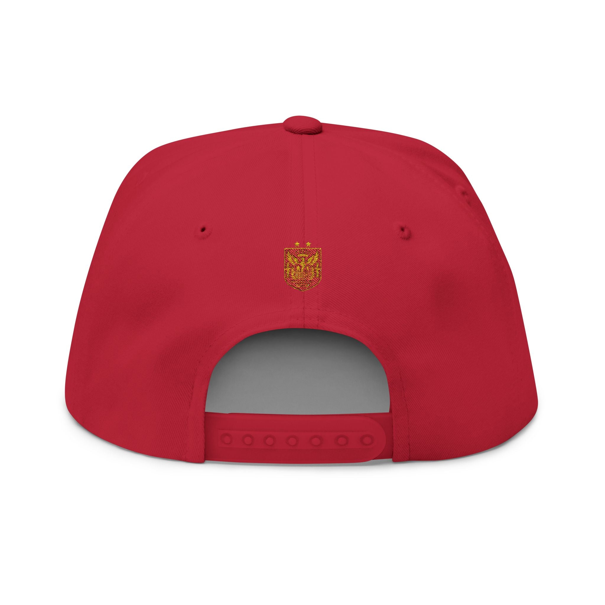 España Champions Flat Bill Cap — Embroidered World Cup Soccer Hat