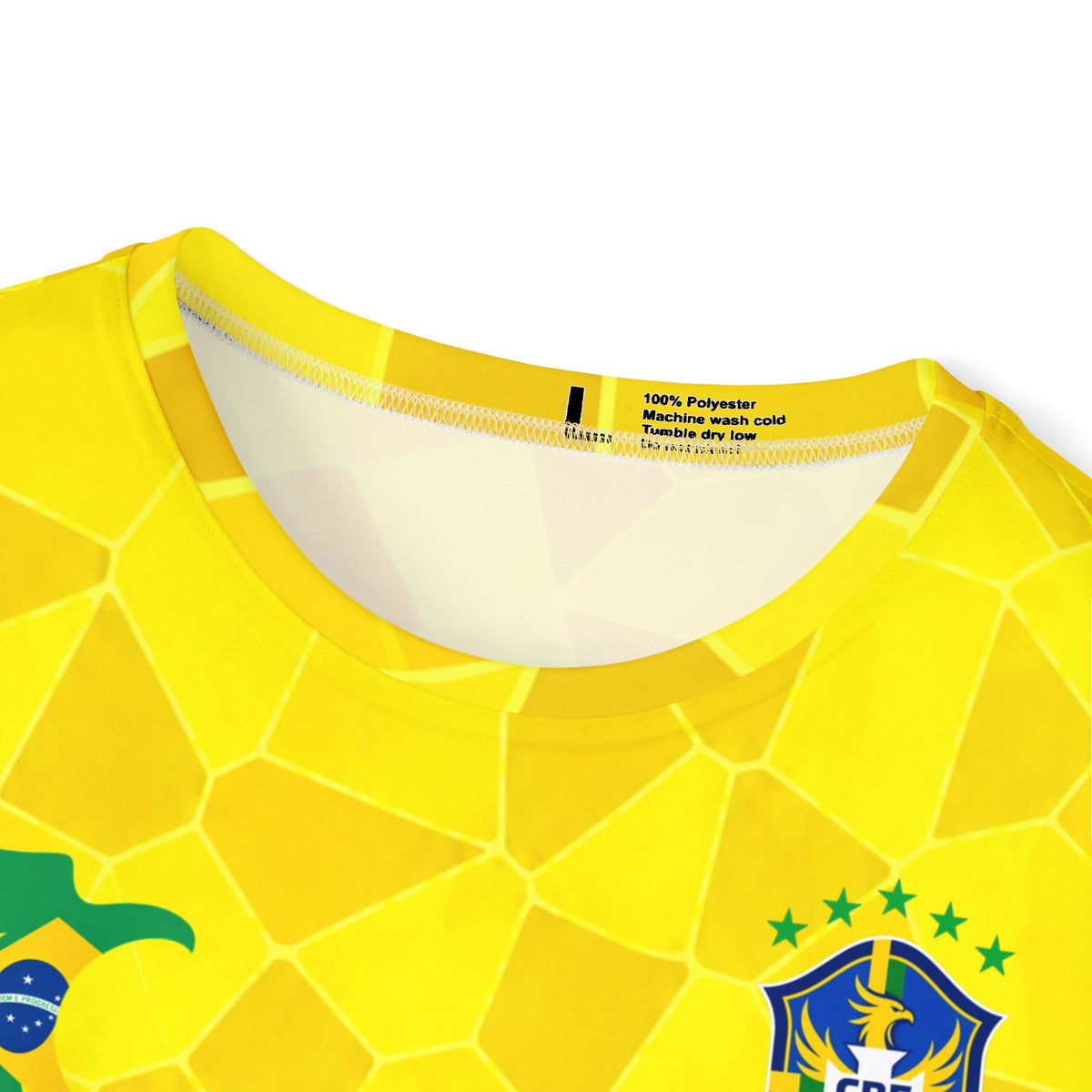 Brazil Soccer Jersey — Neymar Jr #10 Yellow Fan Shirt