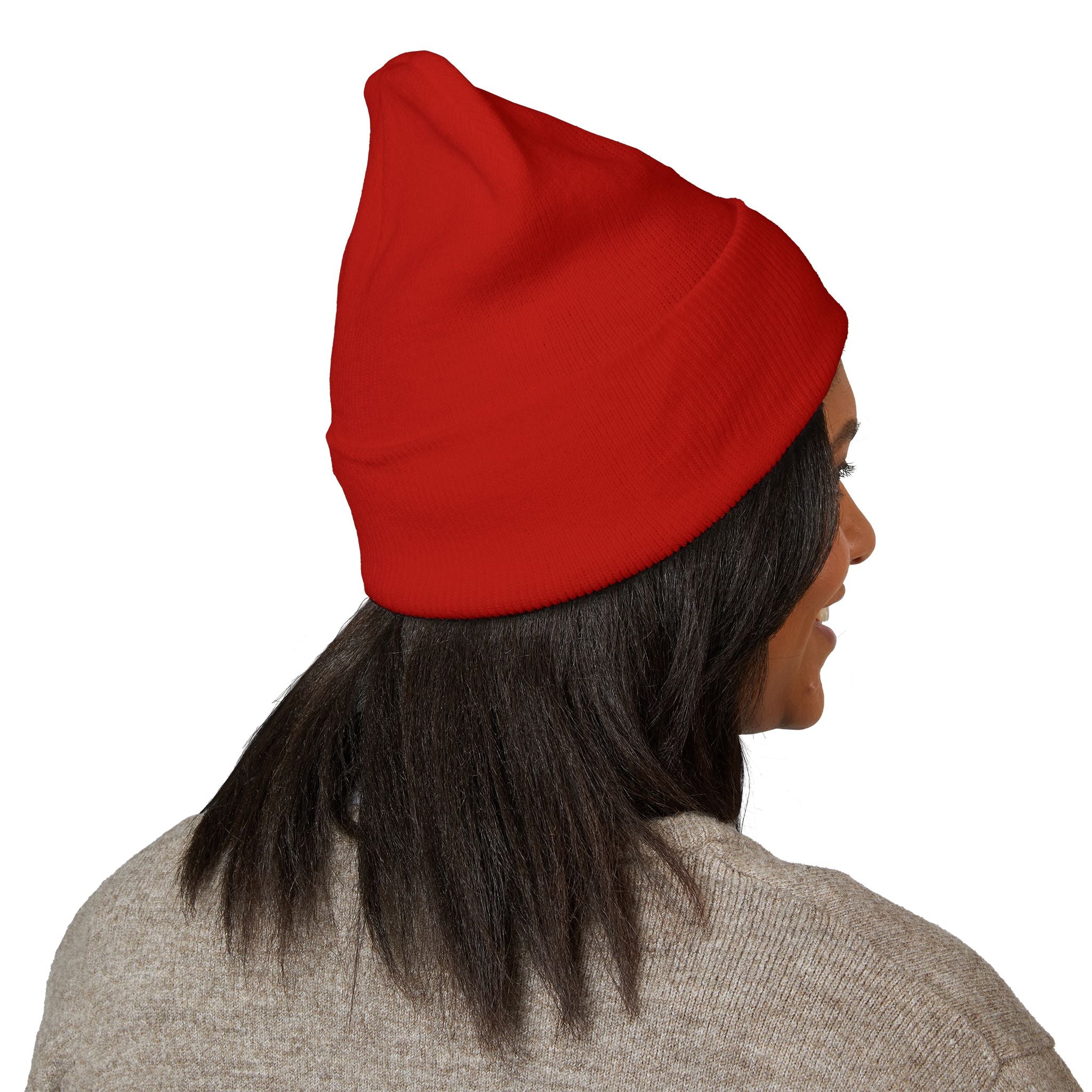 Embroidered Classic Cuffed Beanie – Stylish Warmth for Every Occasion