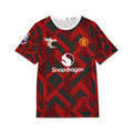 Men's Soccer Jersey - Red Mosaic Bruno Fernandes #8 Replica