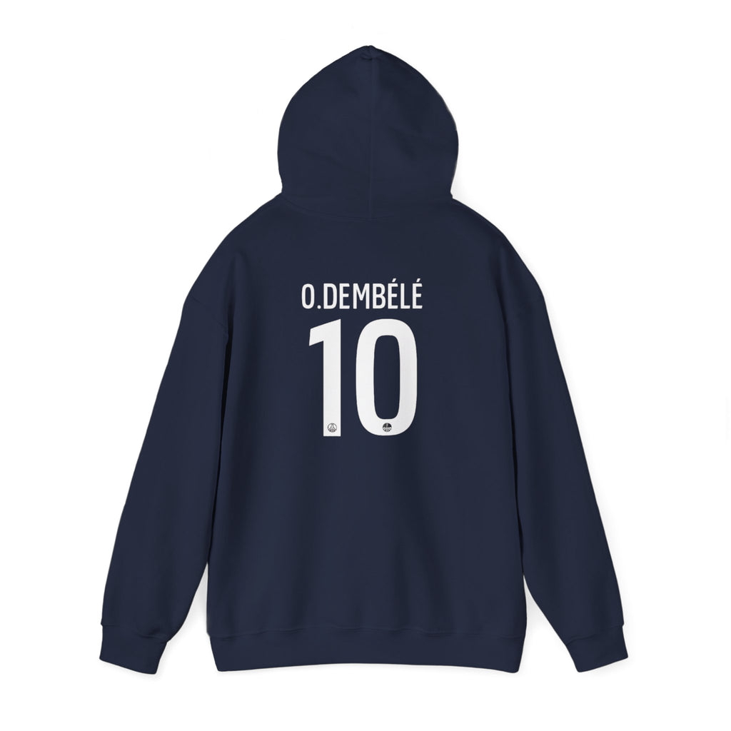 PSG Dembele #10 Hoodie | Small Chest Patch