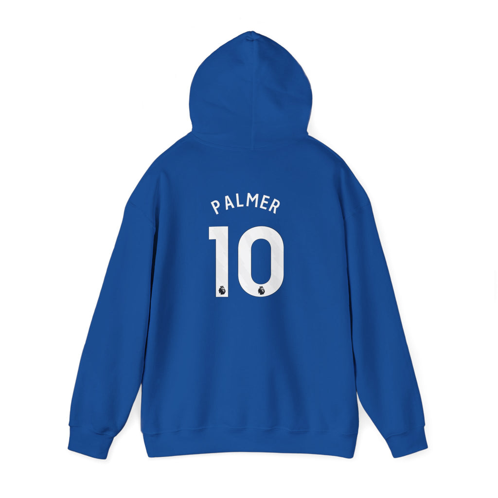 Chelsea FC Palmer 10 Jersey Hoodie | Football Club Crest, Premier League Sleeve