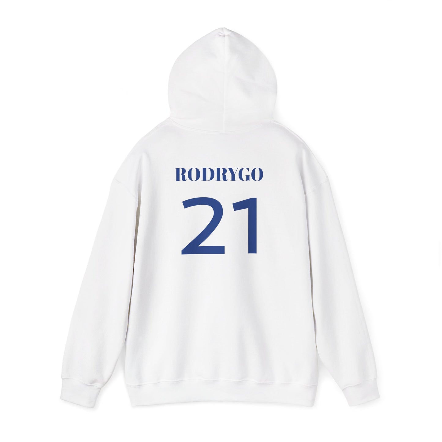 2022 Real Madrid Rodrygo Cozy Soccer Fan Hoodie image 2