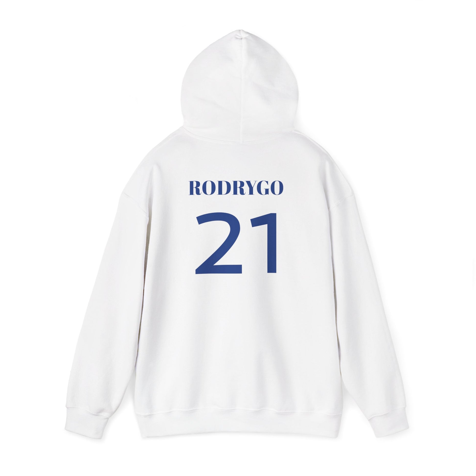 2022 Real Madrid Rodrygo Cozy Soccer Fan Hoodie image 2