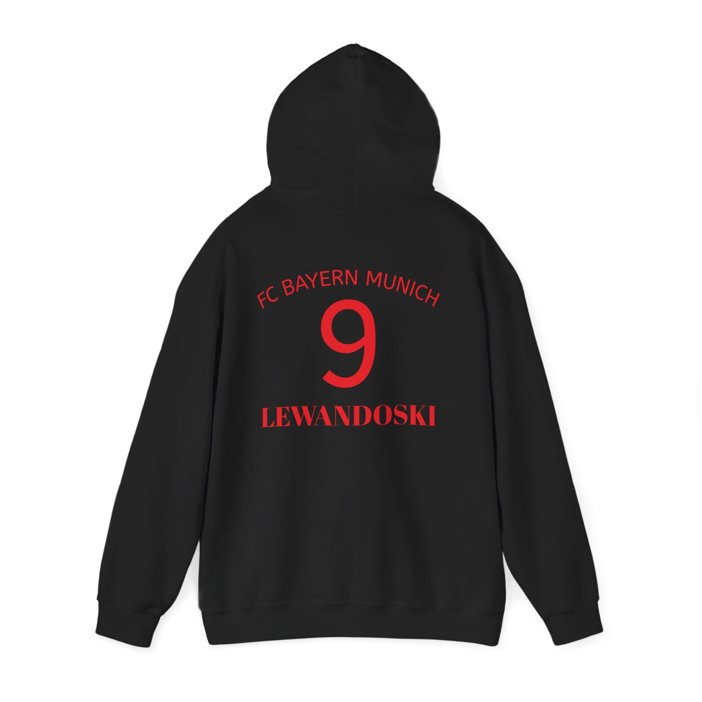 FC Bayern Munich Lewandowski Hoodie, Unisex Sports Sweatshirt image 2