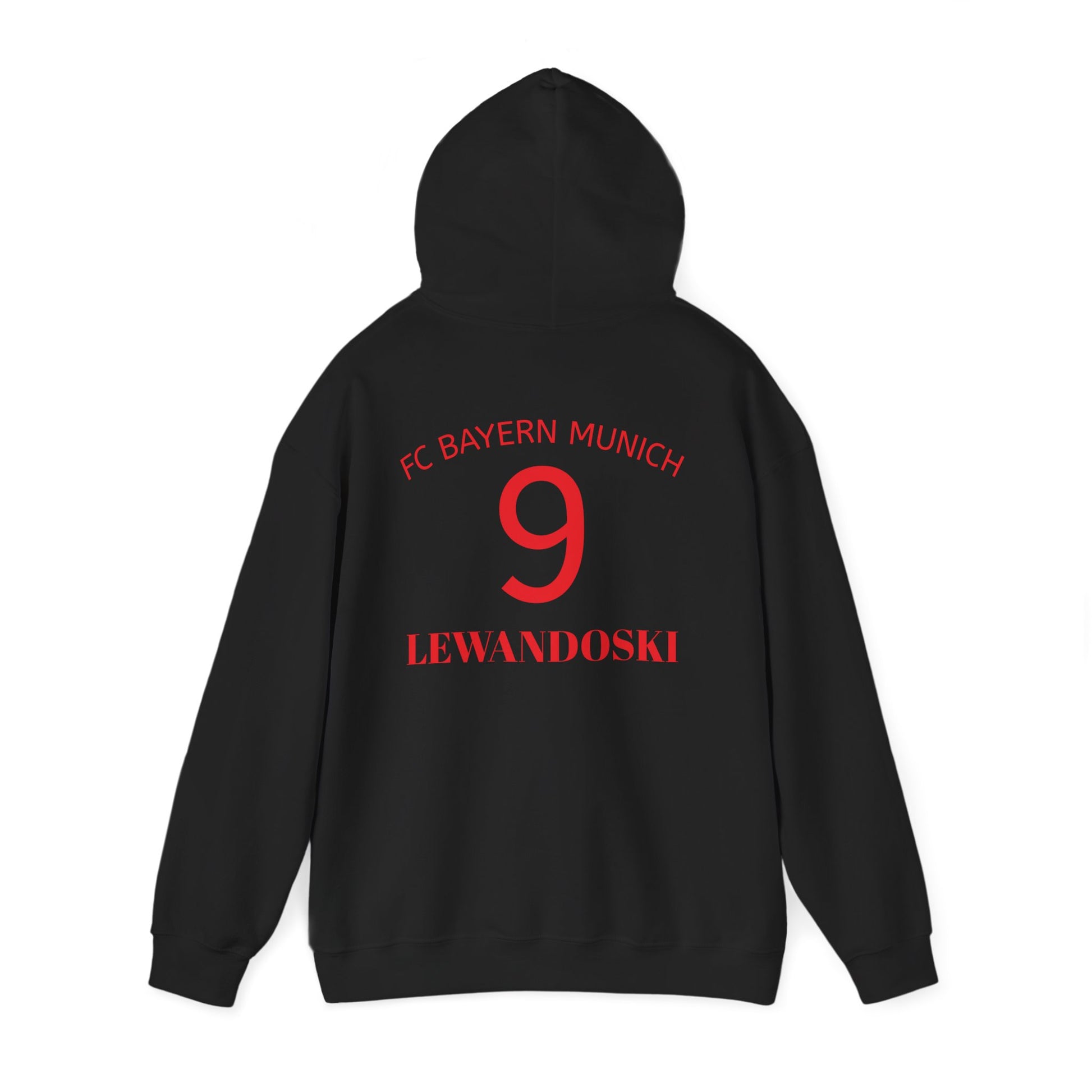 FC Bayern Munich Lewandowski Hoodie, Unisex Sports Sweatshirt image 2