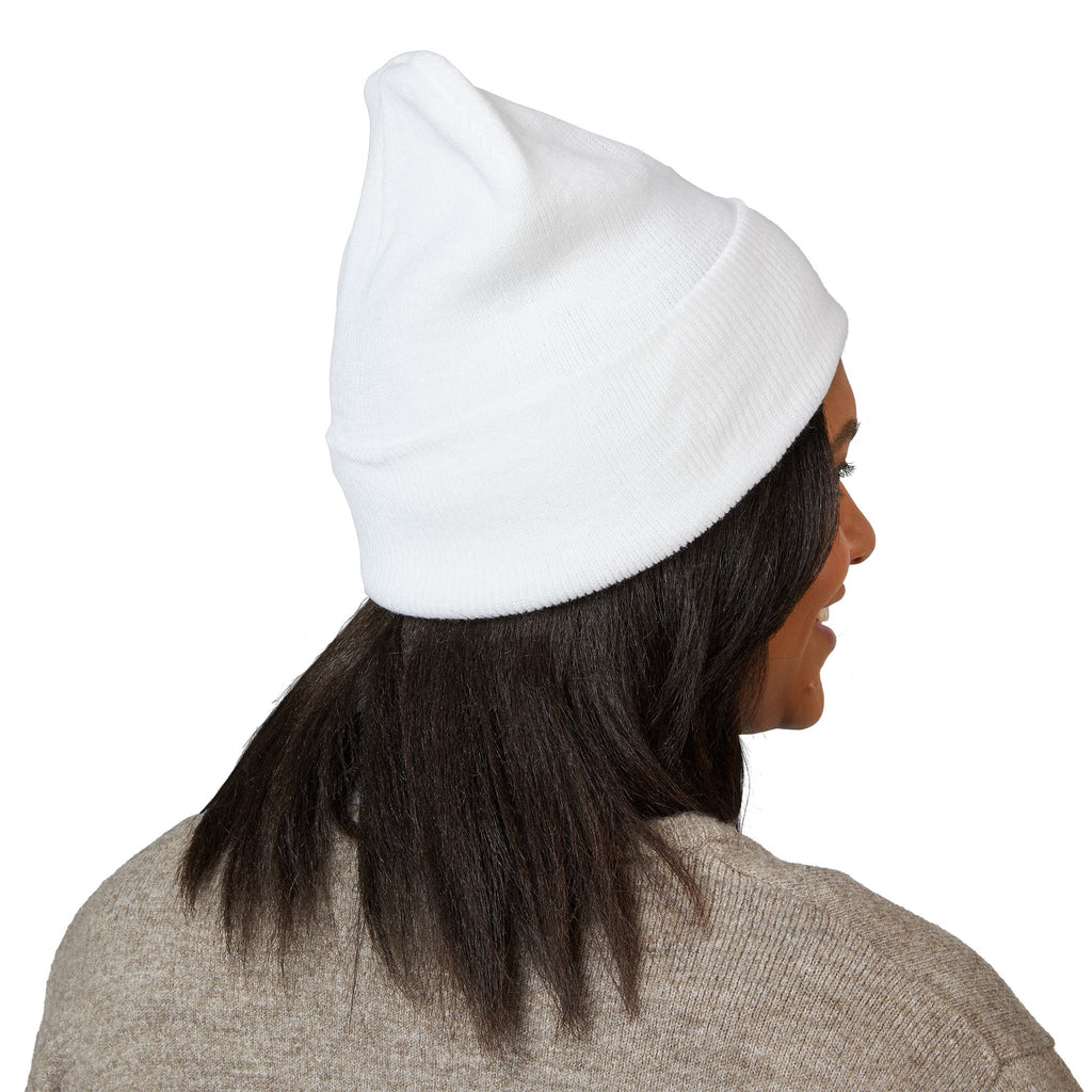 Embroidered Classic Cuffed Beanie – Stylish Warmth for Every Occasion