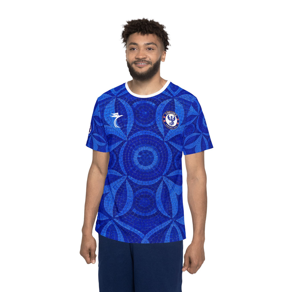 Soccer Jersey — Custom Blue Palmer #10 All-Over Print Fan Shirt