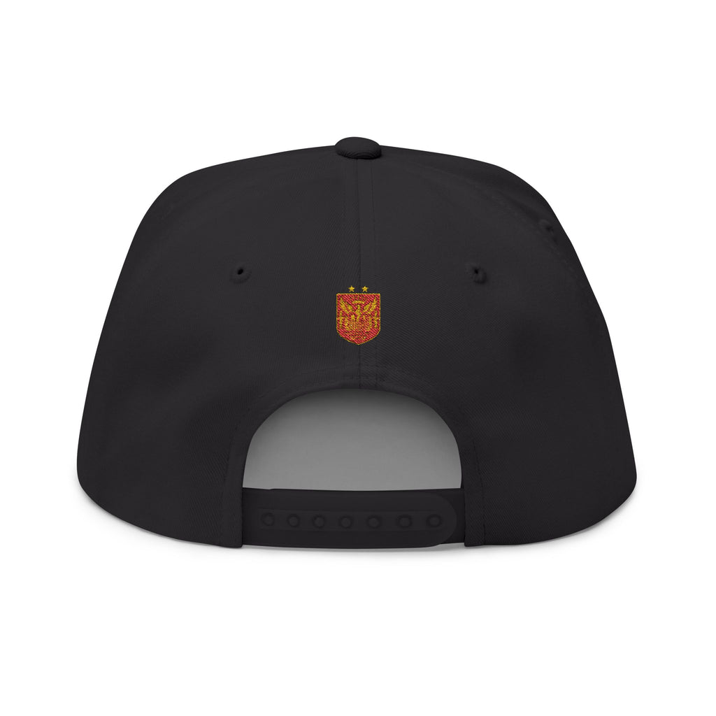 España Champions Flat Bill Cap — Embroidered World Cup Soccer Hat