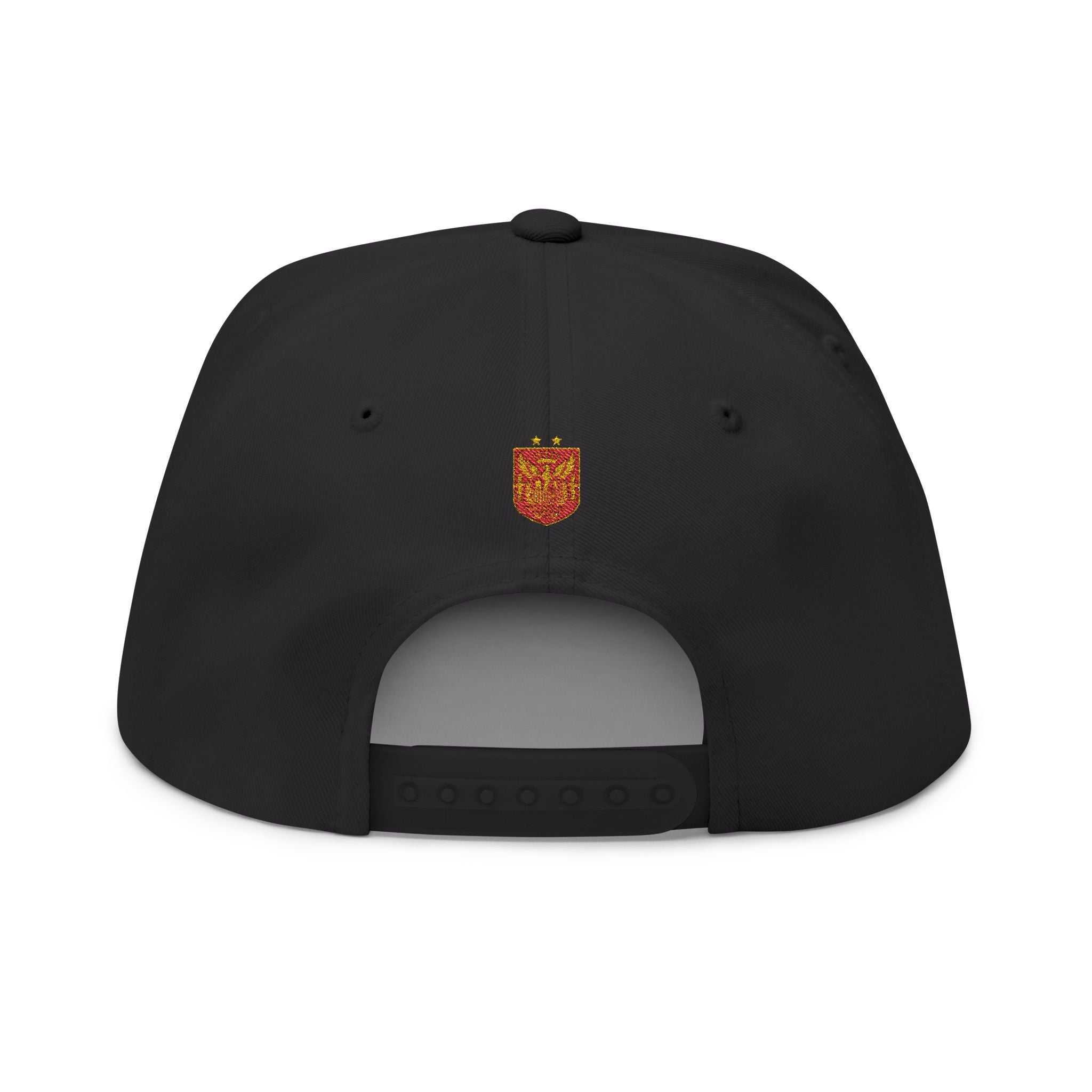 España Champions Flat Bill Cap — Embroidered World Cup Soccer Hat