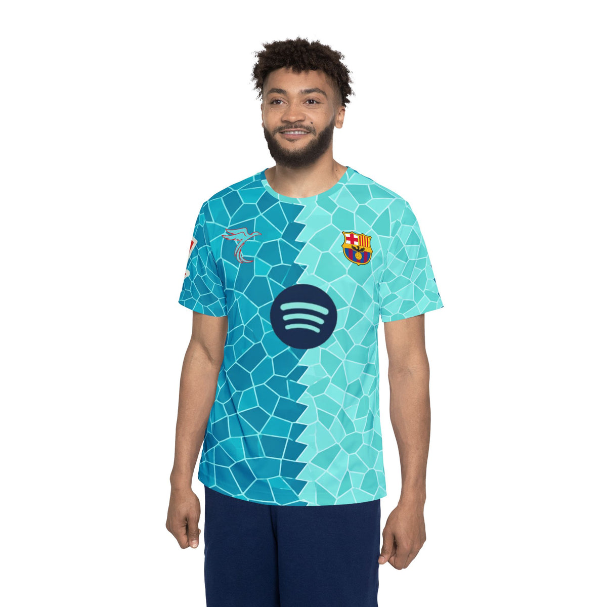 FC Barcelona Raphinha #11 Blue Mosaic Soccer Jersey