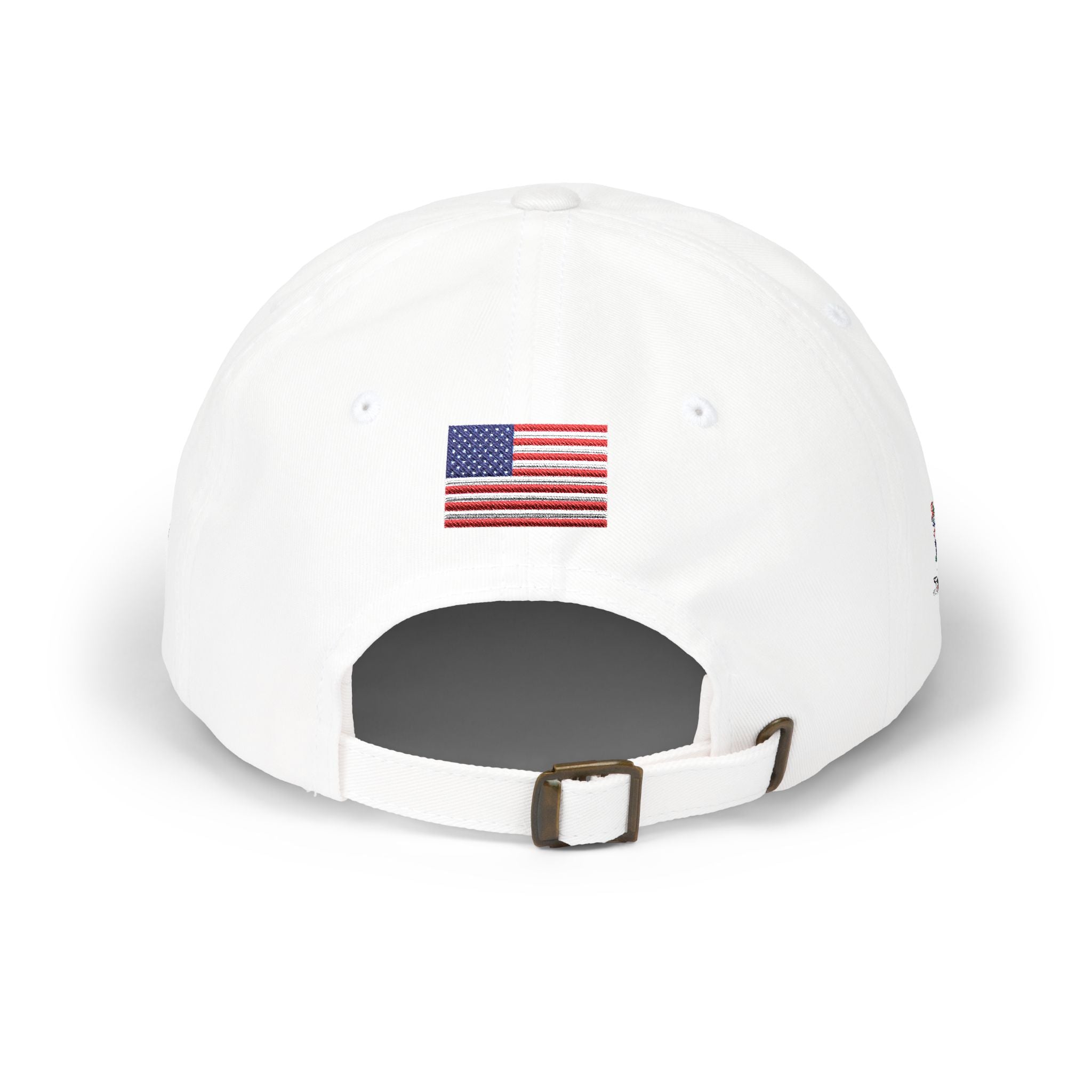 USA Embroidered Dad Cap — American Flag Patriotic Baseball Hat