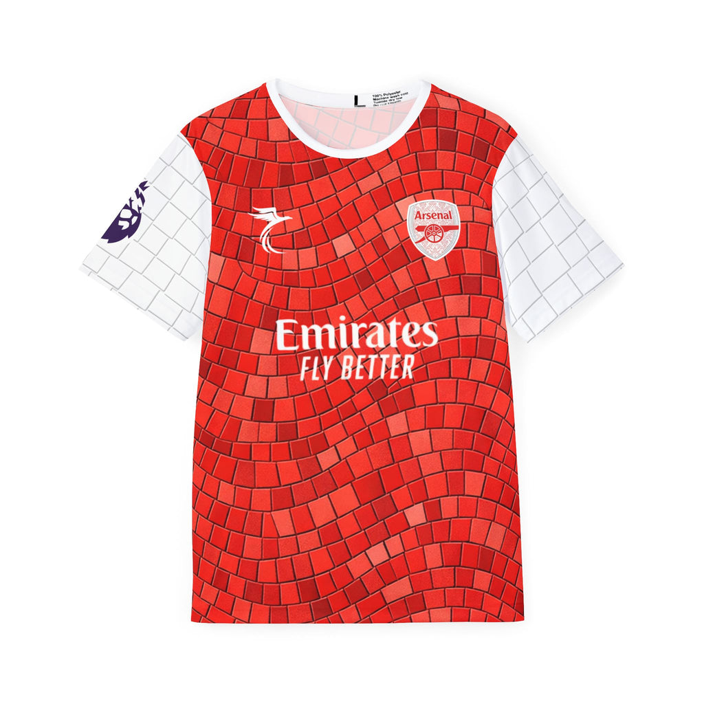 Red Arsenal Football Jersey — 'Saka 7' Men's Soccer Shirt