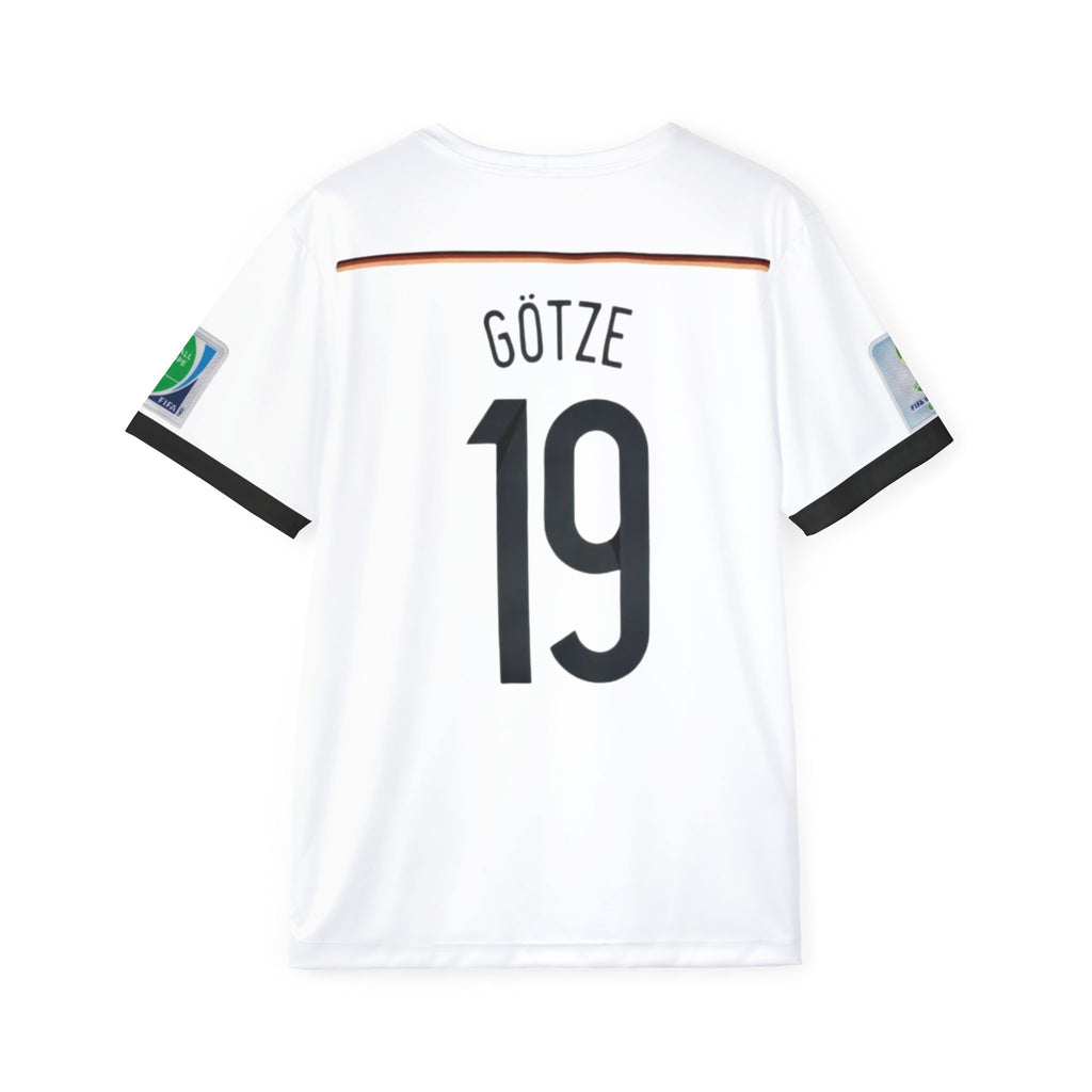 Germany-Inspired Soccer Jersey — Götze 19 Men’s Sports Tee