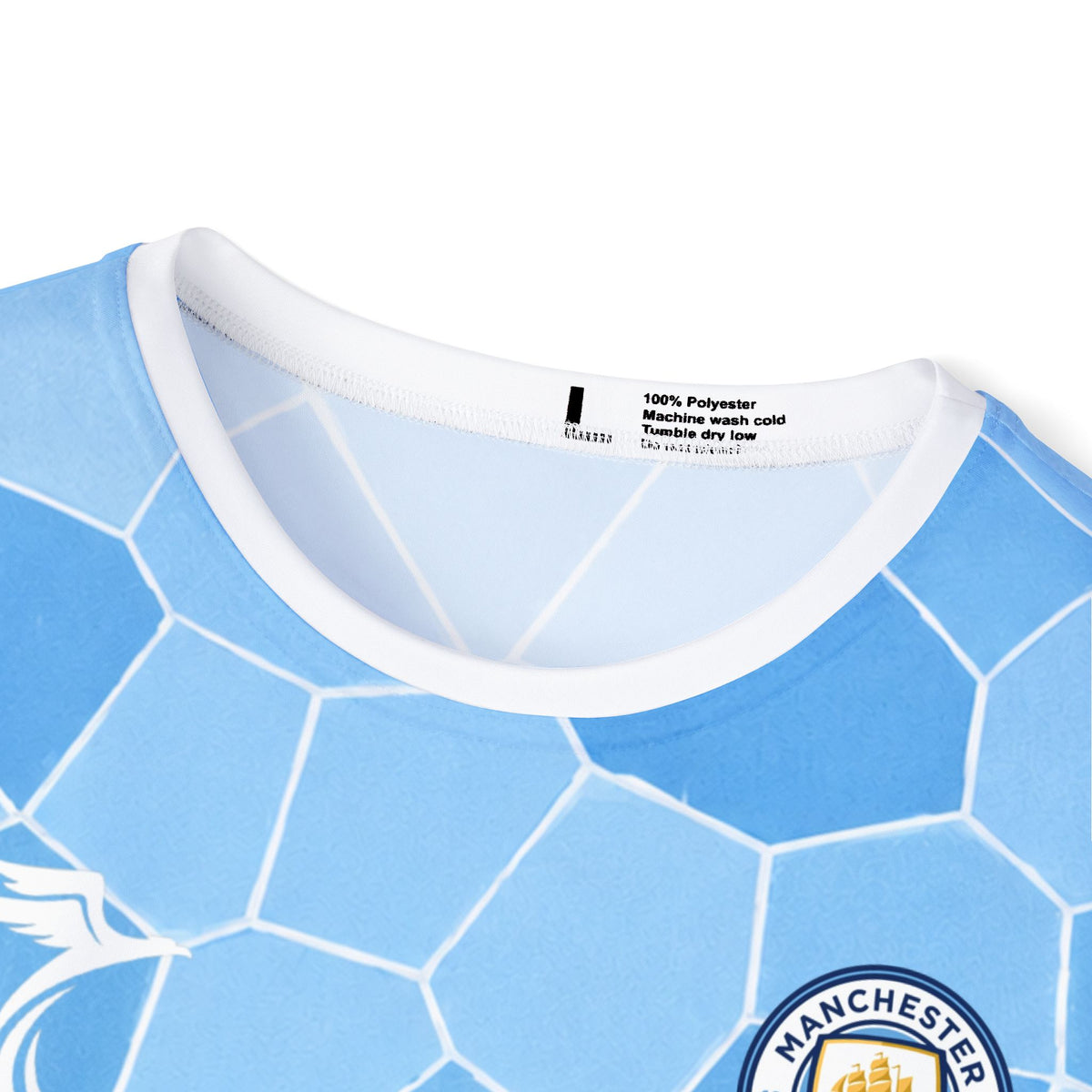 Men's Soccer Jersey - Light Blue Foden #47 Manchester City Style