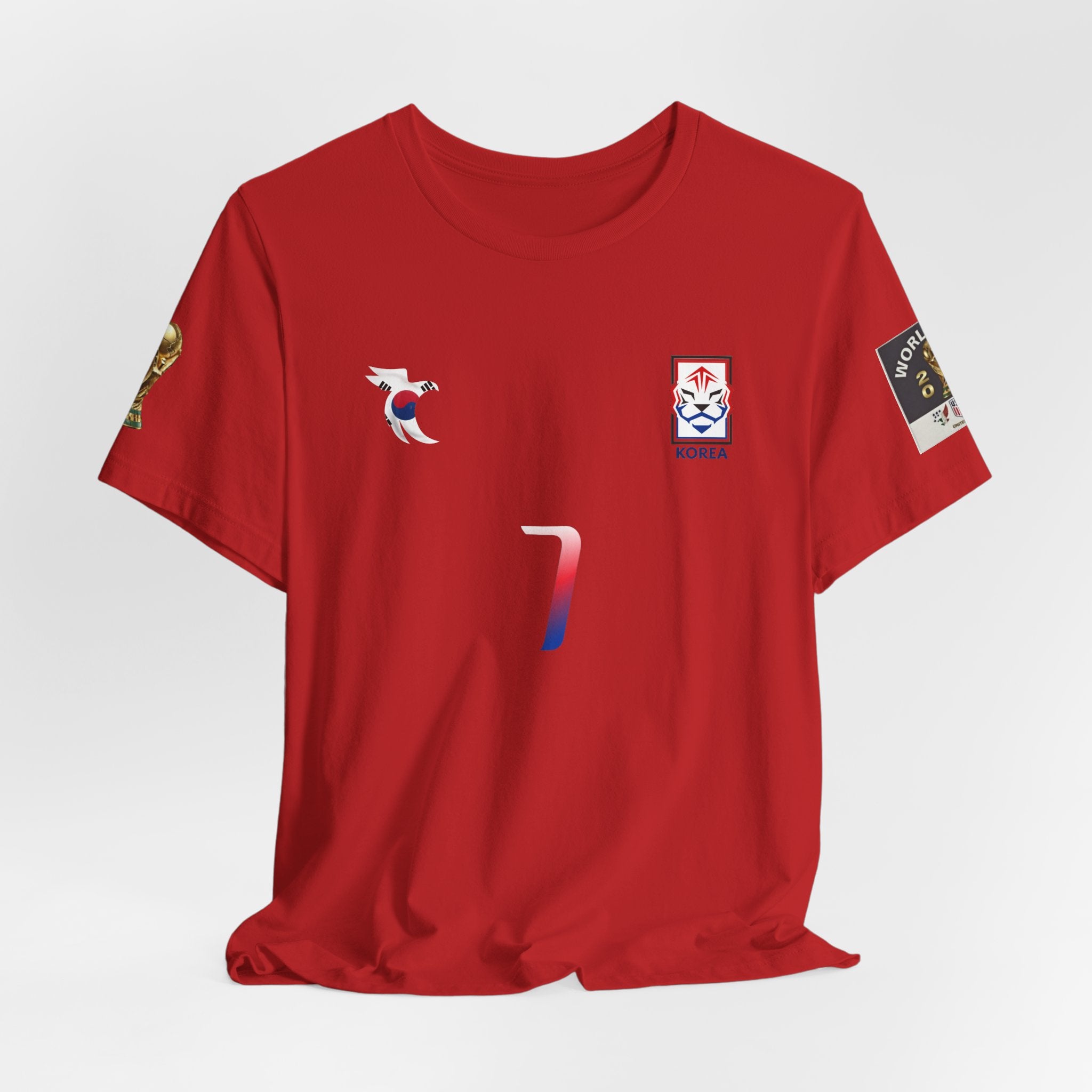 Son #7 South Korea World Cup Jersey Tee