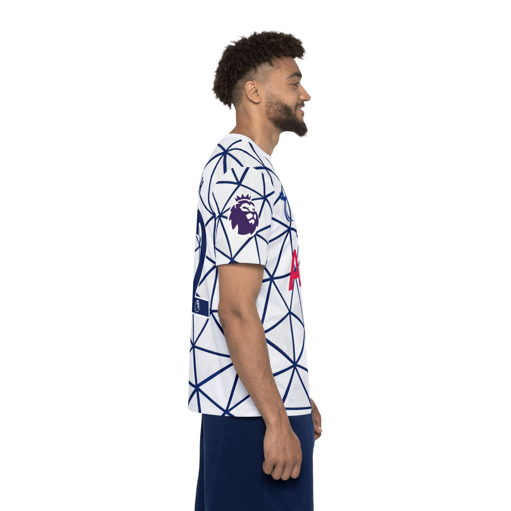 Tottenham-Inspired Men’s Soccer Jersey – AIA Front, Marmoush #22 Back