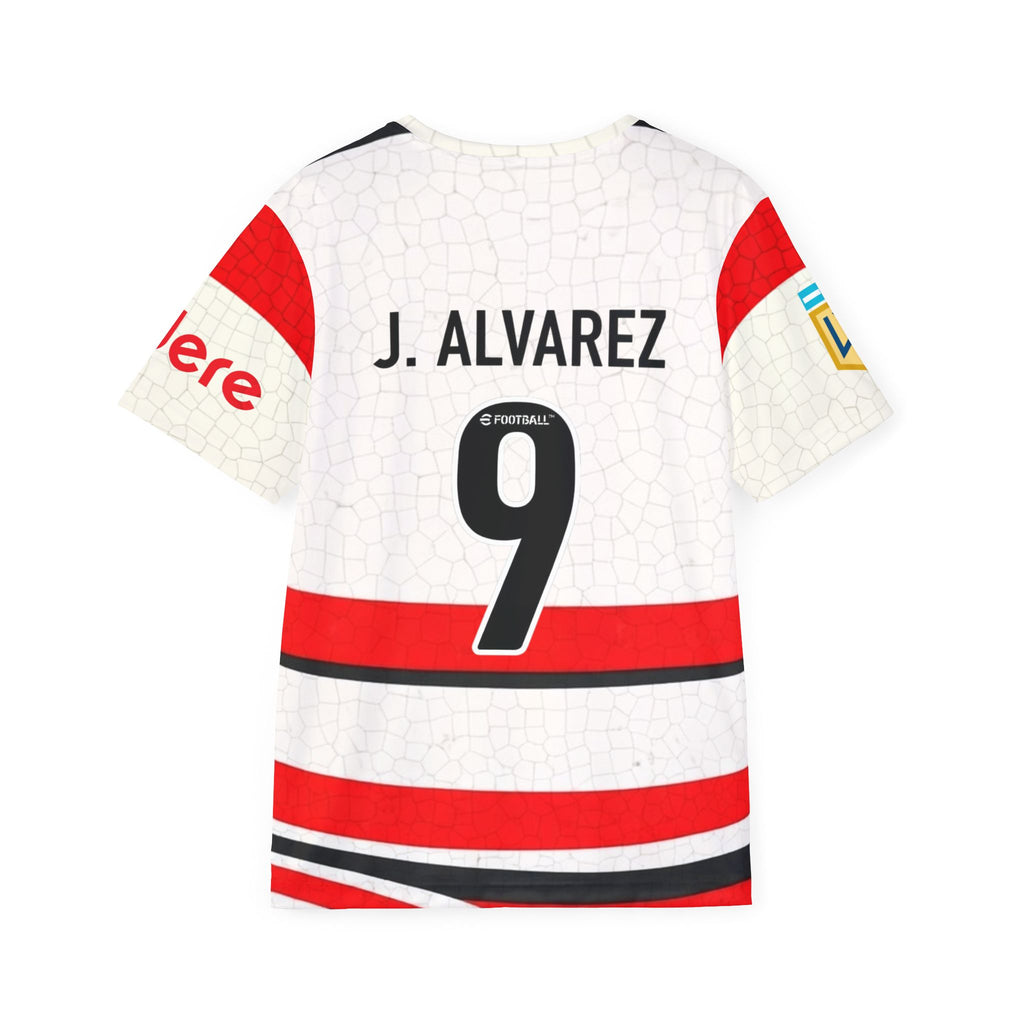 River Plate Football Jersey — J. Alvarez #9 Soccer Shirt