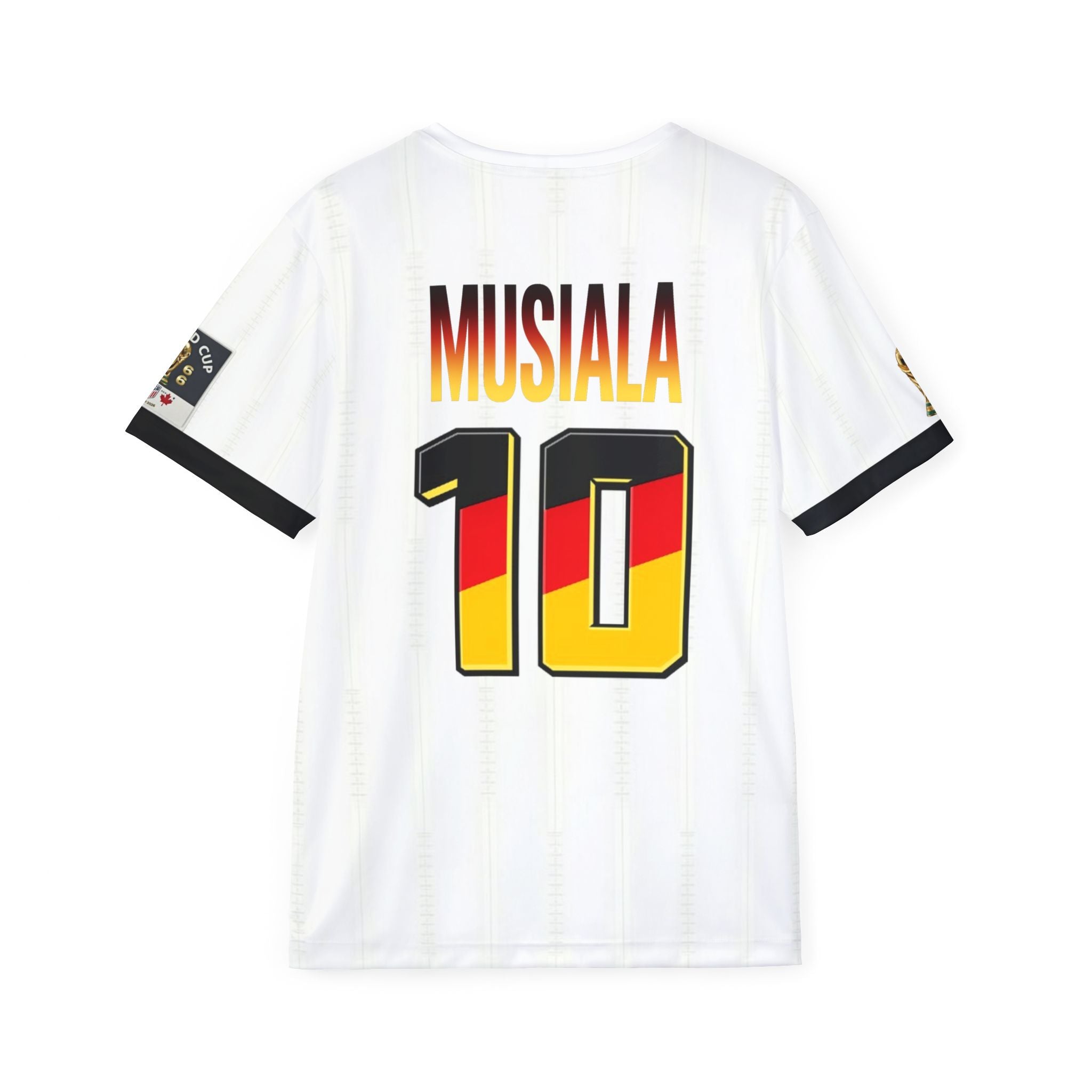 Germany Soccer Jersey — Musiala #10 White Men's Football Shirt