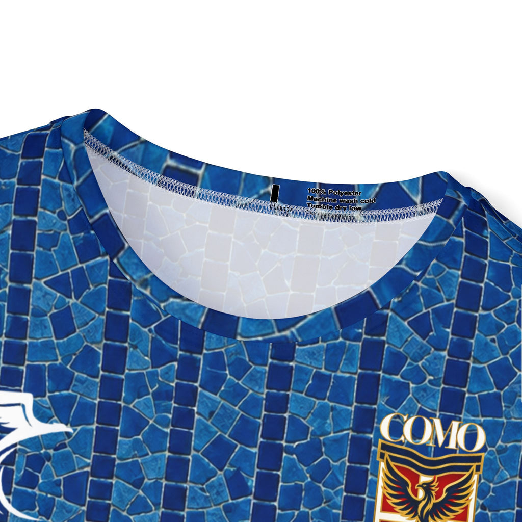 Blue Striped Coma Soccer Jersey — Revolut Sponsor, 'Da Cunha' #7
