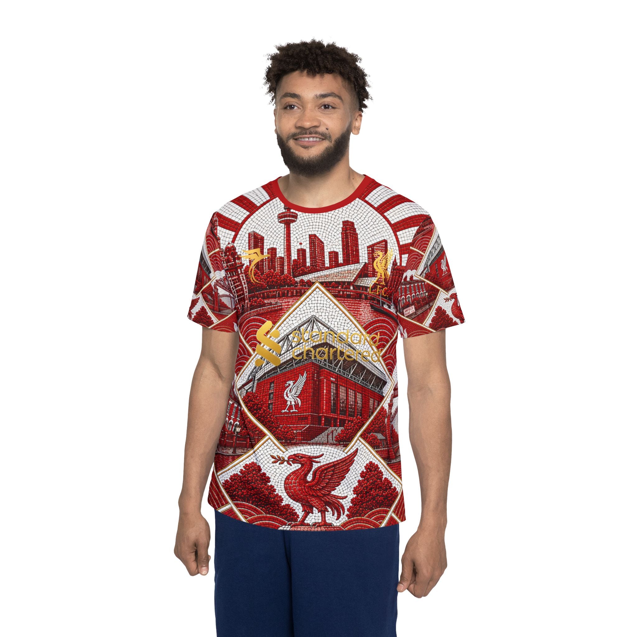 Liverpool Fan Jersey — Personalized "Mac Allister 10" Red Soccer Shirt (All-Over Print)
