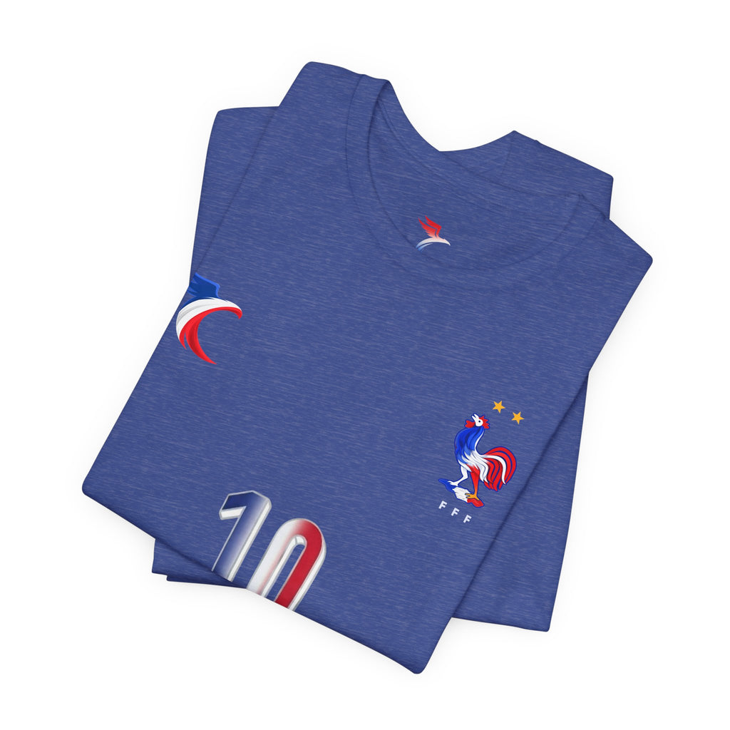 Mbappé #10 France Soccer Jersey T-Shirt