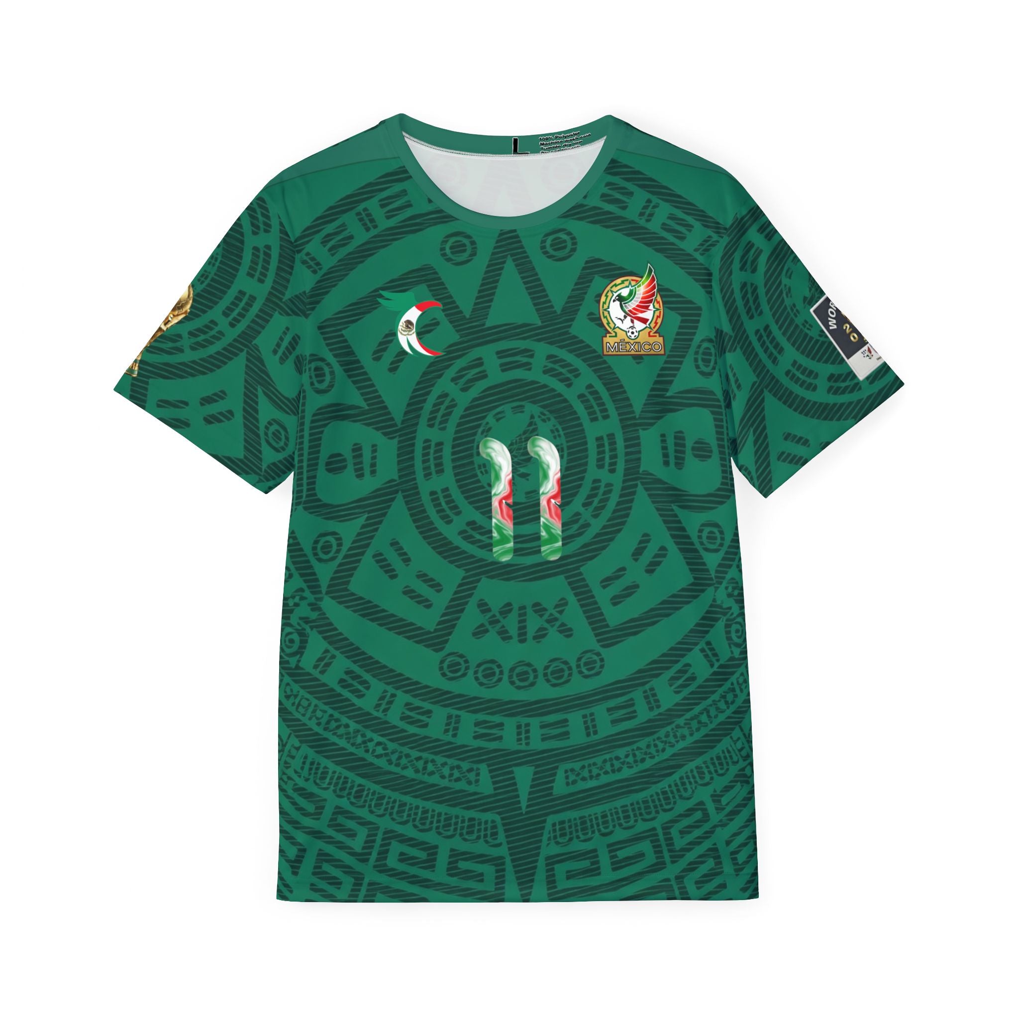 Mexican Mora #11 Football Jersey — Custom Name & Number Sports Tee
