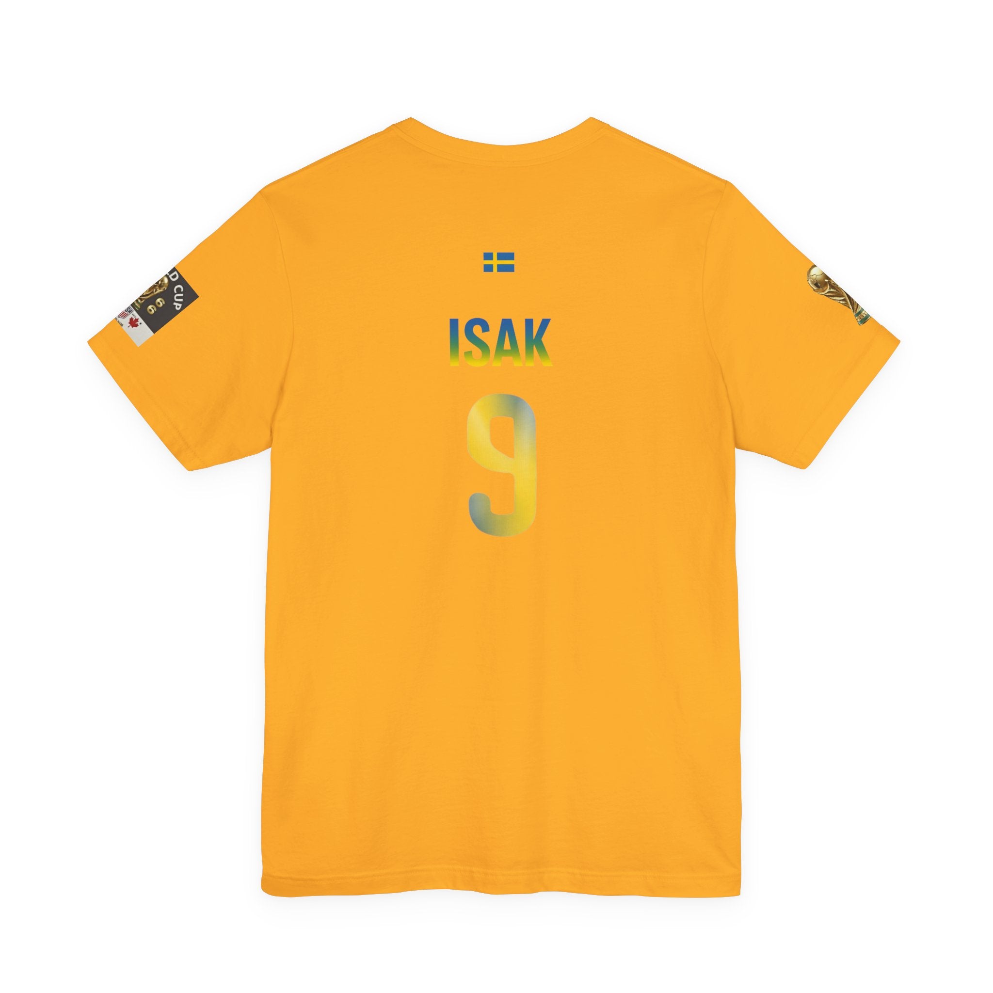 Swedish Isak #7 World Cup Jersey Tee