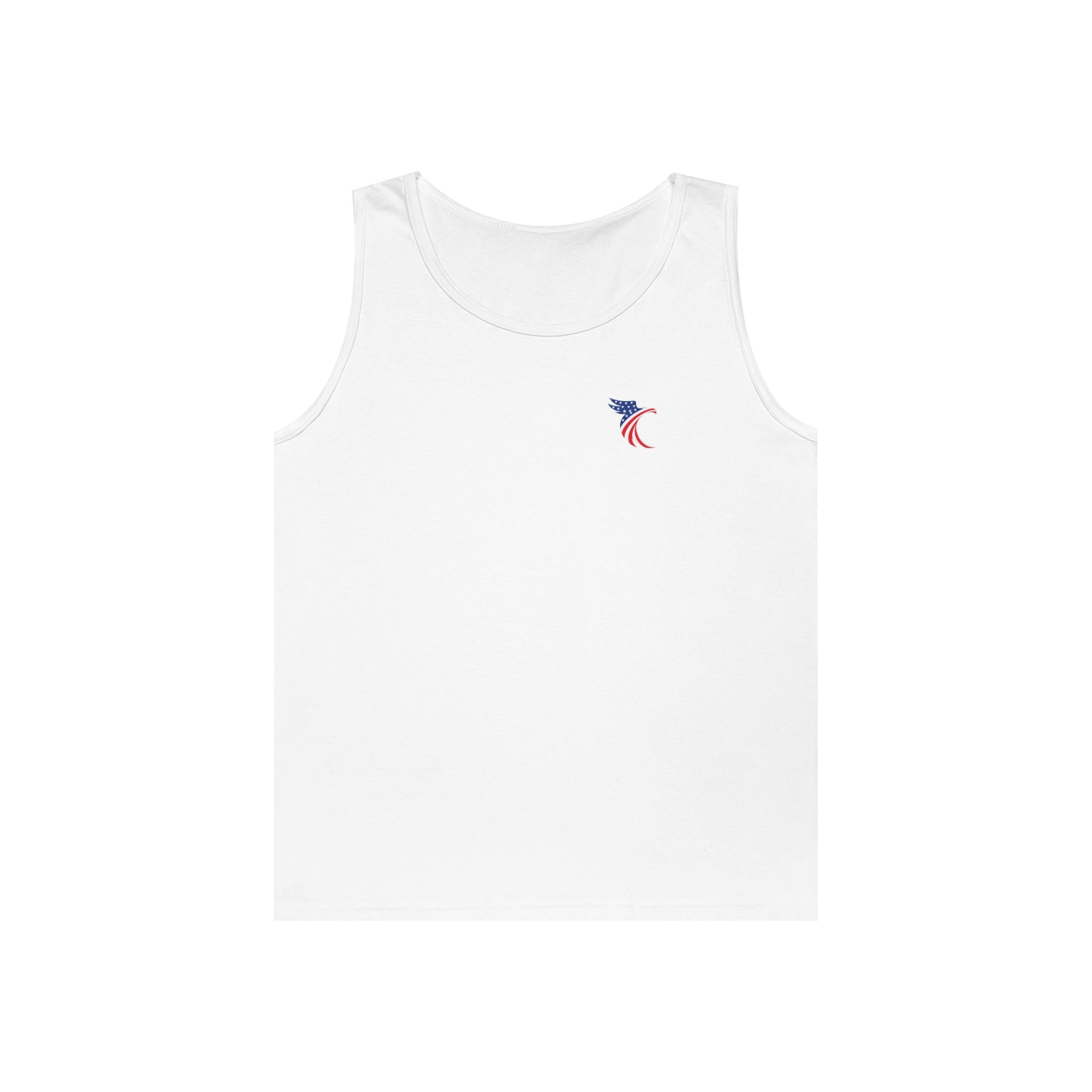 USA Eagle Tank Top — Patriotic American Flag Bald Eagle Graphic